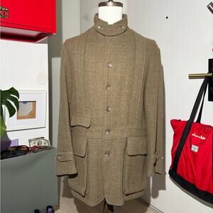 Vintage polo Ralph Lauren wool Norfolk jacket